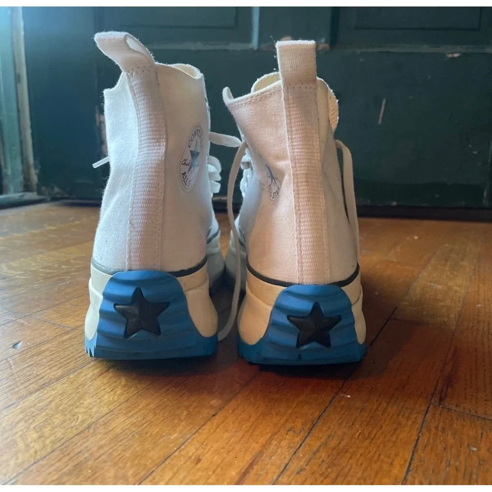 Converse JW Anderson Run Star Hike High Top Platform Sneakers White‎ Size 11 - Picture 7 of 7